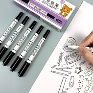 Dingdong Art Painting Tools Stroke Edge Hook Edge Pen Oil Painting Stroke Edge Wolf Hair Hook Line P