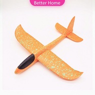 Better เครื่องบินโฟม เครื่องบินร่อนของเล่นสำหรับเด็ก ของเล่นเสริมพัฒนาการ (มีแบบมีไฟ) โฟมเครื่องบินของเล่นสำหรับเด็ก plane 48CM
