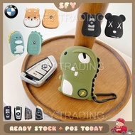Ready Stock BMW Car Key Case Cover Key Case 318i 320i 325i 330i 425I 435I 520i 525i 530i X1 X2 X3 X4