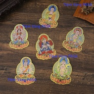 Luxury 12 Zodiac Buddha Stickers to Decorate Your Phone, Laptop, Wallet.. Lucky Meaning
