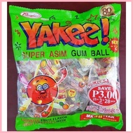 ▪ ▧ Yakee Bubble Gum Candy by Columbia's  28pcs
