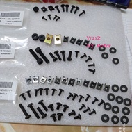 Y15ZR Y15ZR v2 Y125 Y100 Y110 ss LC V2 Nouvo LC SRL110 SRL115 Body cover FULL screw set