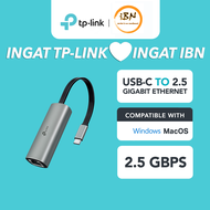 TP-Link UE302C 2.5G USB-C Ethernet Adapter – 2.5 GbE Aluminum Foldable Plug-n-Play Travel-Ready @ IB