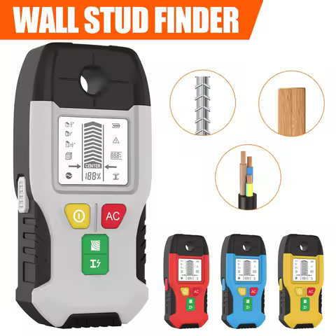 HW-100 Wall Stud Finder Sensor Wall Scanner LCD Electronic Detector Edge Center Wood Current Metal A