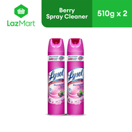 Lysol Disinfectant Spray Cleaner Crisp Berry 510g Set of 2