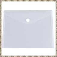 [zv0lma8i] Transparent A4 Plastic Envelope File Bag - 30pcs Large Capacity