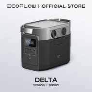 ECOFLOW DELTA Power Station Portable 1260Wh/1800W UPS Solar Generator with 4 AC Outlets Power Supply Battery Pack for Outdoor Camping RV