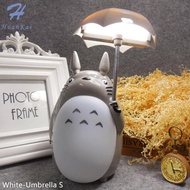 Cutora สร้างสรรค์ไฟในคืน LED การ์ตูน Totoro รูปร่างโคมไฟ USB ชาร์จโต๊ะอ่านหนังสือโคมไฟตั้งโต๊ะสำหรับ