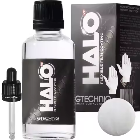 Gtechniq Halo V2 Flexible Paint PPF Viny Protection Safe for All Types of Wraps/PPF Gloss Satin Matt
