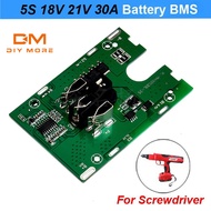 DIYMORE 5S 18V 21V 30A Li-ion Lithium 18650 Battery BMS Charger Protection Board