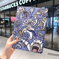 One Piece ipad10 Protective Case pro2024 Model 37cm 5 Apple air6 Tablet mini7 Case 4 Mini 3 Suitable