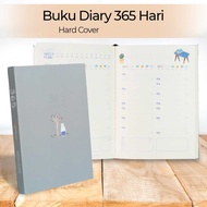 365 Days Daily Journal Diary Book 128HARD COVER Pages - DDT-4083-32 Outstanding.store