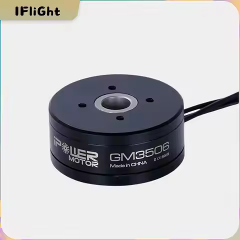 IFlight New IPower Motor GM3506 130T With AS5048A Encoder 3506 Hollow shaft Brushless Gimbal Motor f