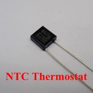 100pcs A3-F 125C 5A 250V degree Thermal Cutoff RH125 Thermal-Links Black Square temperature fuse