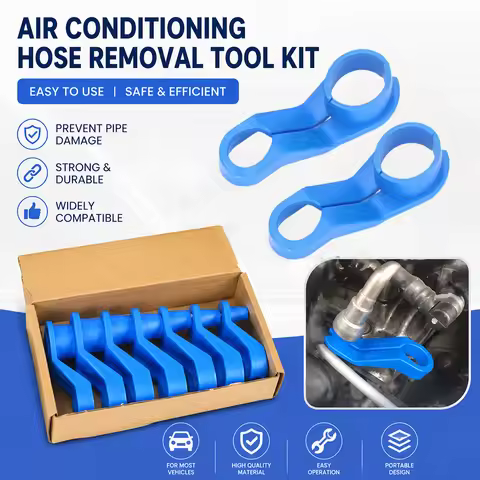 7Pcs/Set Automotive Quick Disconnect Tool, Fuel Line, AC Line & Transmission Oil Cooler Line Removal