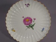 麥森 Meissen Cake Plate 麥森花卉蛋糕盤