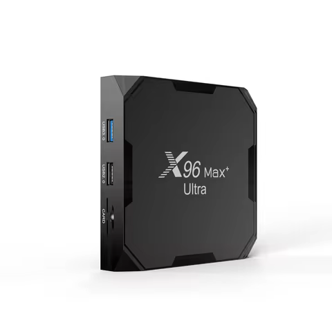 X96Max Plus Ultra Amlogic S905X4 4GB 64GB 8K WiFi BT Media Player Set Top Box Newest TV Box Android 