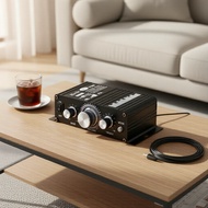BT888 Bluetooth 5.0 Stereo Amplifier 200W x 2 2-Channel Mini Home/Car HiFi Audio System