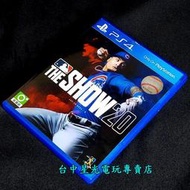 缺貨【PS4原版片】☆美國職棒大聯盟20 MLB20 THE SHOW20 ☆【英文版 中古二手商品】台中星光電玩