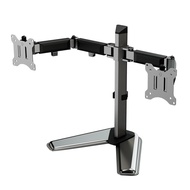 WALI Dual Monitor Stand for Desk, Computer Monitor Stands for 2 Monitors up to 32inch inches, Dual M