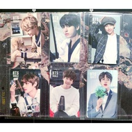 Bts BTS BTS OST Game Album Double-Sided Photocard Kim Taehyung Tian Jungkook
