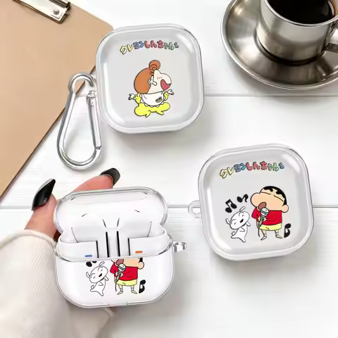 Clear Earphone Cases Cover With Hook Case For Redmi Galaxy Buds 8 Lite 5 7 6Active 6 Pro 8Active Cra