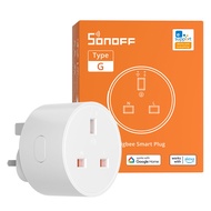 SONOFF S60ZBTPG Zigbee Smart Plug 13A Energy Monitoring Plug Intelligent Overload Protection Socket 