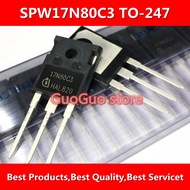 2pcs Original 17N80C3 TO- 220F SPW17N80C3 17N80 TO220F MOSFET 17A 800V Cheap