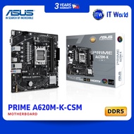 ASUS PRIME A620M-K-CSM Motherboard | AM5 / DDR5 / PCIe 4.0 / Aura Sync RGB | itw