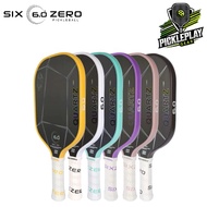Six Zero Quartz Pickleball Paddle - Prasiolite / Citrine / Amethyst / Smoky / Rose / Crystal (15mm)