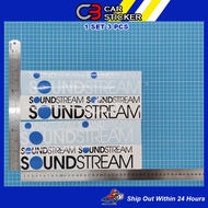 Soundstream Car Sticker / 1set 3pcs / cs251