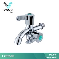 VONE Kran Cabang Double Shower Hand shower Mandi Handshower Paket L2502-99 ( VONE LITE )
