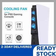 Linkstyle PS5 Cooling Fan External USB Cooler Game Console Cooling Fan with Extra USB3.0 Port for Sony Playstation 5