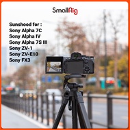 SmallRig Camera Sunhood for Sony Alpha 7 IV / Alpha 7S III / Alpha 7C / ZV-1F / ZV-1 / ZV-E10 / FX3 