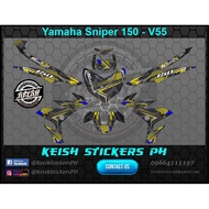 Decals for Sniper 150 V55