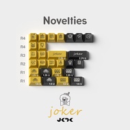 JKDK Joker Keycap PBT Five-Sided Heat Sublimation Customized 68 75 84 87 980 Keycaps Type-C Connecti