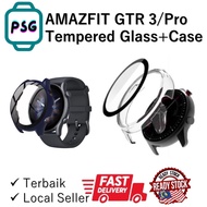 (PSG) TEMPERED GLASS CASE FOR AMAZFIT GTR 3 AMAZFIT GTR 3 PRO FULL COVER CASING FOR  AMAZFIT GTR3 AMAZFIT GTR3 PRO