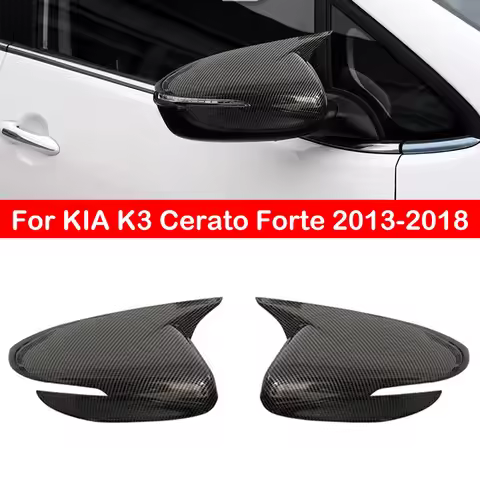 For KIA K3 Cerato Forte 2013-2018 Rearview Mirror Cover Body Kit Accessories