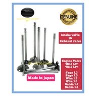 PROTON SAGA ISWARA WIRA SATRIA 12V 1.3 1.5 4G13 4G15 ENGINE VALVE INTAKE OR EXHAUST