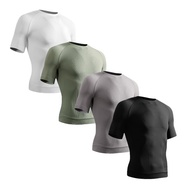 Summer Athletic Compression Short Sleeve