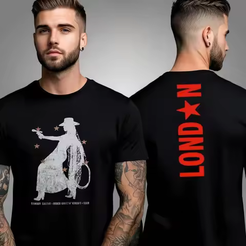 New Beyonce Cowboy Paris, Stade De France 2025 Tee Two Sided Unisex T-Shirt High-end Luxury Is for B