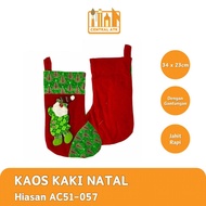GANTUNGAN Christmas Decorations/Christmas Gift Socks Hanger Ornaments AC51-057
