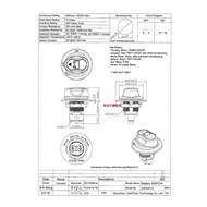 Car Battery Switch MAX 50V DC 50A CONT 75A INT Car Battery Power Switch