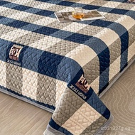 Quilted Tatami Autumn Winter New Coral Fleece Bedspread Bed Cover Three-Piece Set2024Milk Velvet Sin