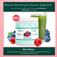 ผงซุปเปอร์กรีนส์ Kiala Nutrition - สุขภาพทางเดินอาหาร บรรเทาอาการท้องอืด สุขภาพลำไส้ การดูแลผิว พร้อ