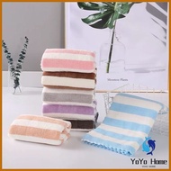 ♈ ♡ ✶ Hot sale Microfiber Bimpo towel cotton face towel makapal for adult and kids hand Stripe towe