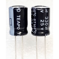 Teapo 330uf 25v capacitor