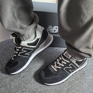 Genuine New Balance 574 NB574 574EVB Black Sports Shoes Running Shoes 7YNX