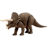 Mattel Jurassic World Dinosaur Toy, Habitat Defender Triceratops Action Figure Made from 60 Per Cent