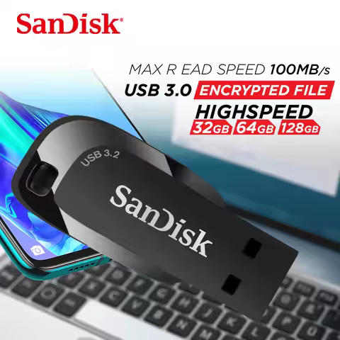 Original SanDisk USB 3.0 Pendrive Ultra Shift Flash Drive 256GB 128GB 64GB 32GB USB Pen Drive Memory